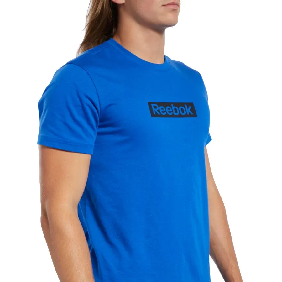 Imagen 3 de 7 de Remera Reebok Training Essentials Linear-AZUL