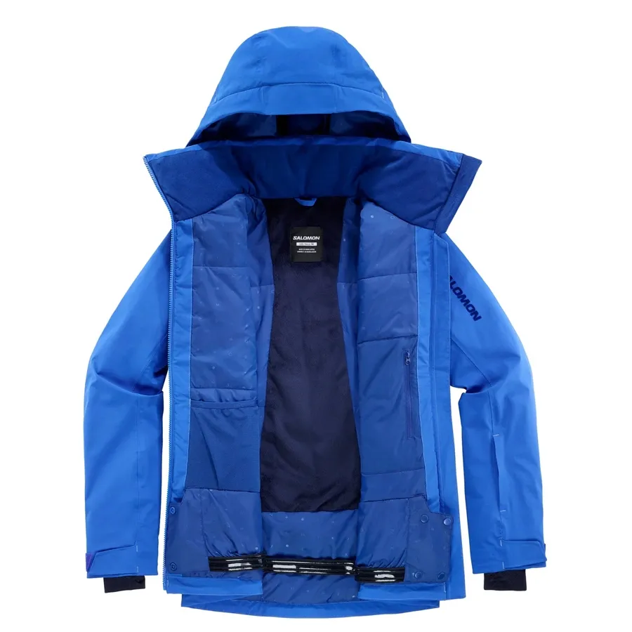 Imagen 2 de 8 de Campera Salomon Brilliant-AZUL
