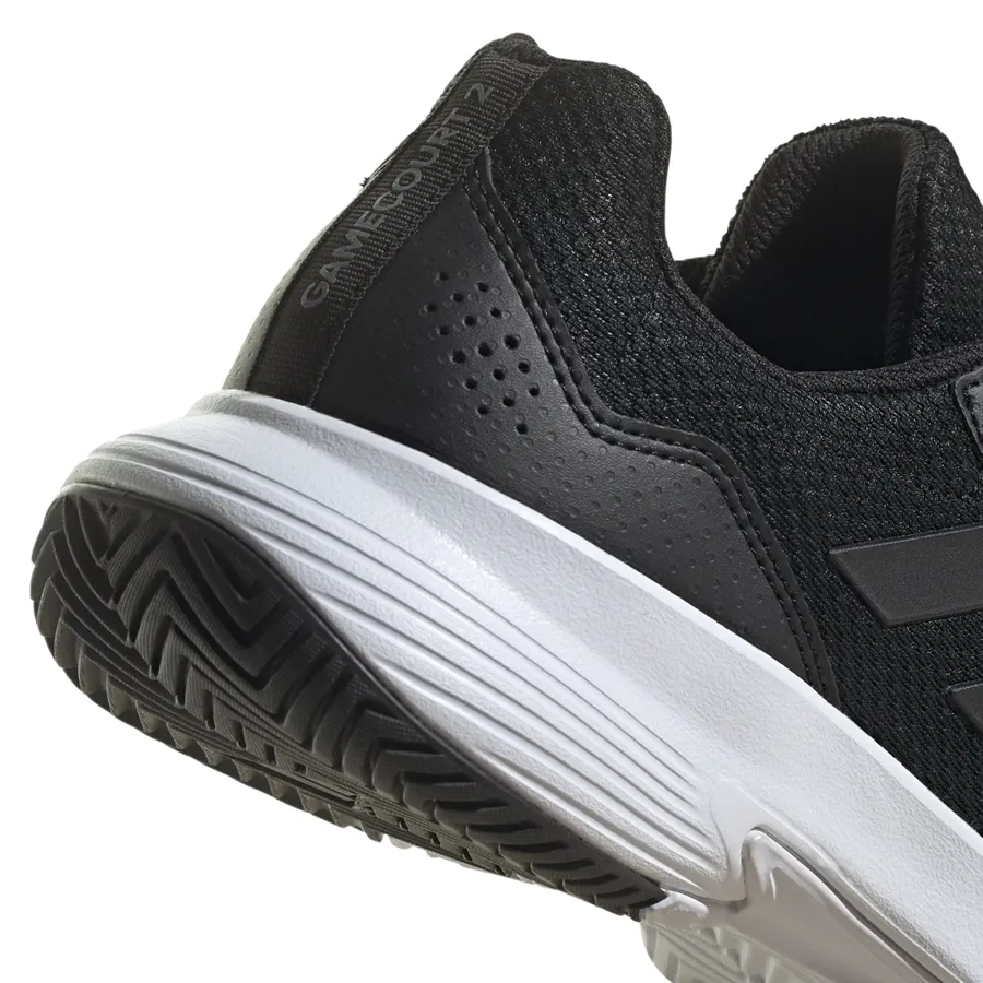Imagen 7 de 8 de Zapatillas adidas Gamecourt 2.0-NEGRO/BLANCO