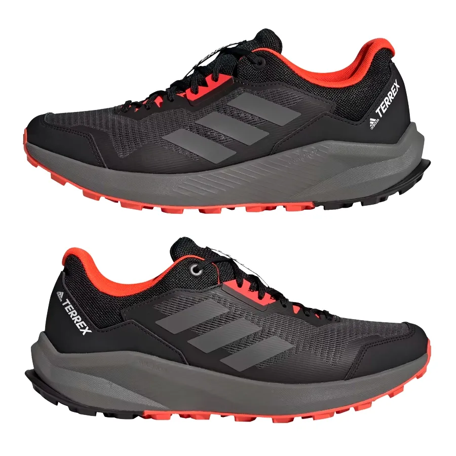 Imagen 5 de 10 de Zapatillas adidas Terrex Trailrider-NEGRO/GRAFITO/NARANJA