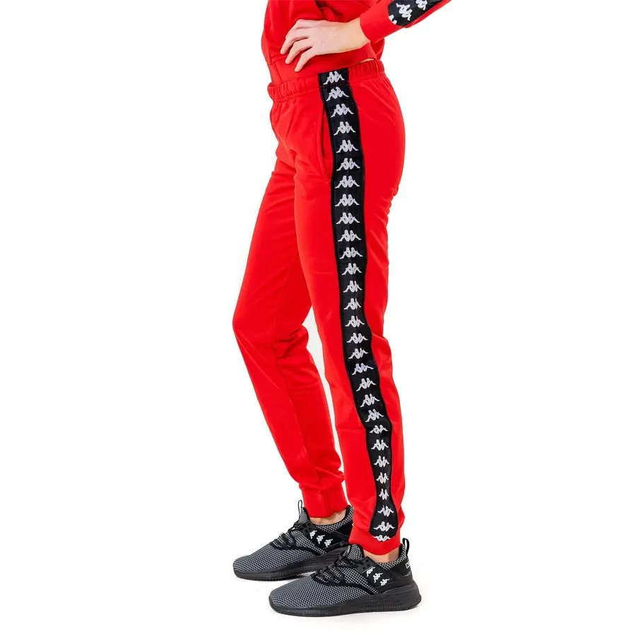 Imagen 4 de 6 de Pantalón Kappa Wastoria Snaps-ROJO/NEGRO/BLANCO