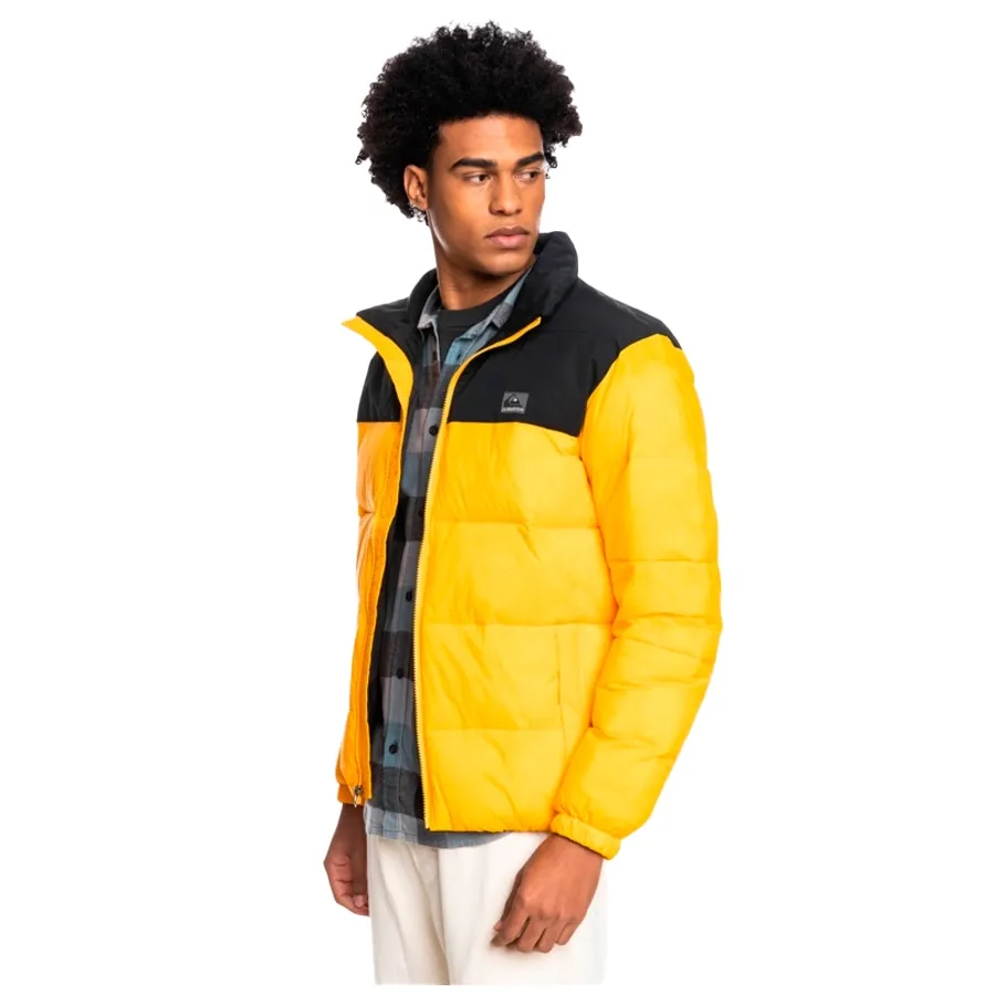 Imagen 1 de 6 de Campera Quiksilver Wolf Shoulders-NARANJA/NEGRO