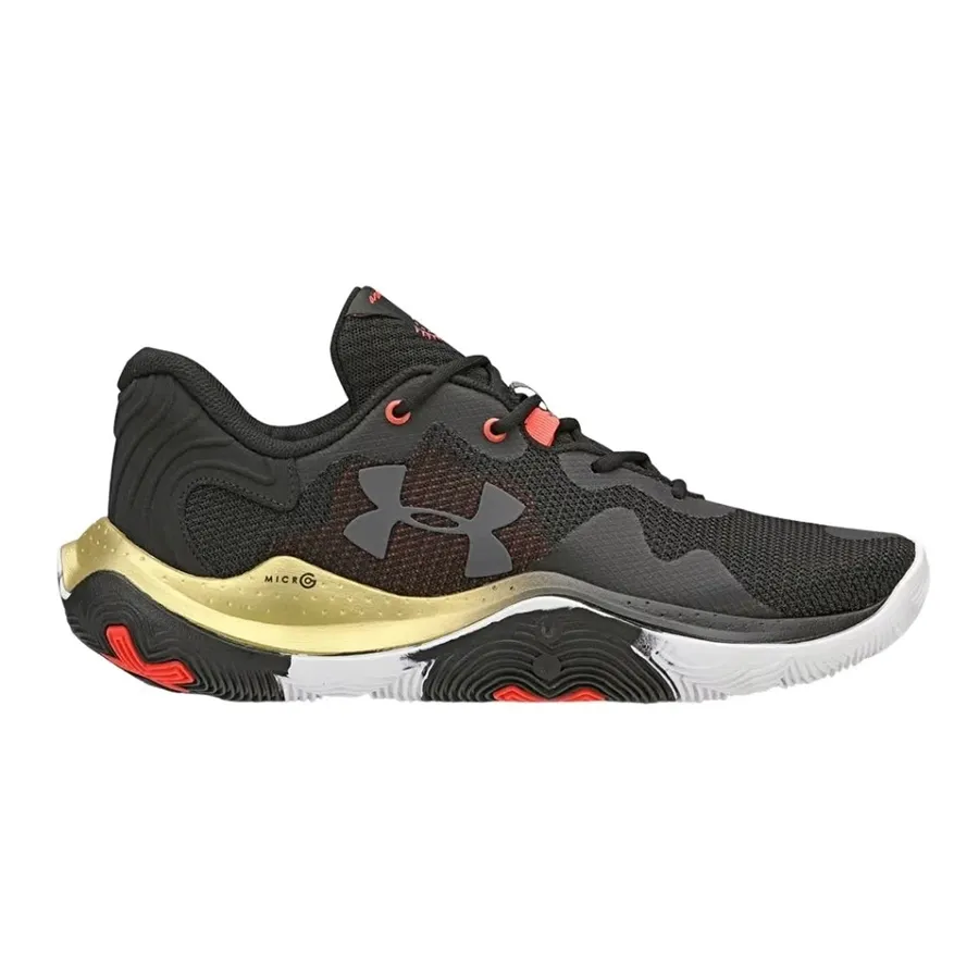 Imagen 0 de 7 de Zapatillas Under Armour Buzzer-NEGRO/ORO/GRAFITO