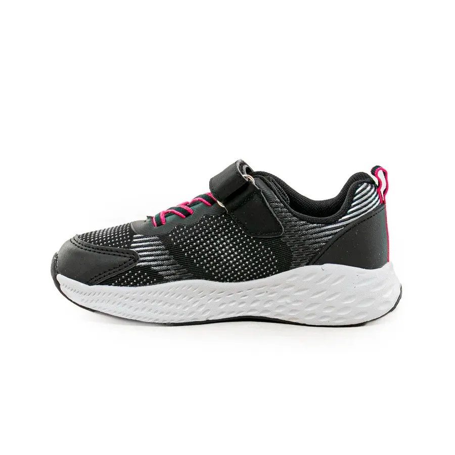 Imagen 1 de 4 de Zapatillas Footy Deportiva Tokio-NEGRO/FUCSIA