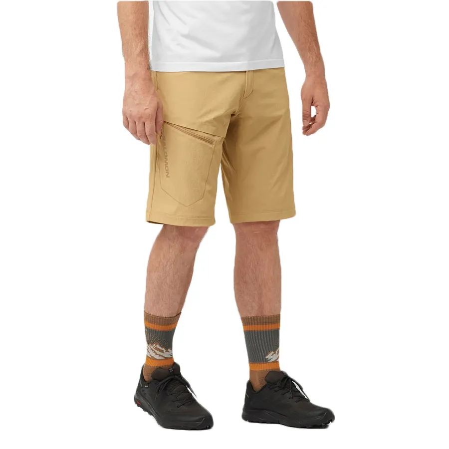 Imagen 1 de 6 de Shorts Salomon Wayfarer-BEIGE