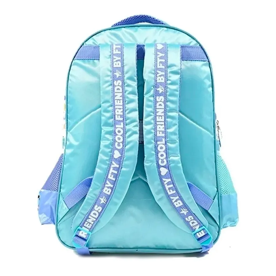 Imagen 2 de 3 de Mochila Footy Espalda 18 Cool Frie-TURQUESA/LILA