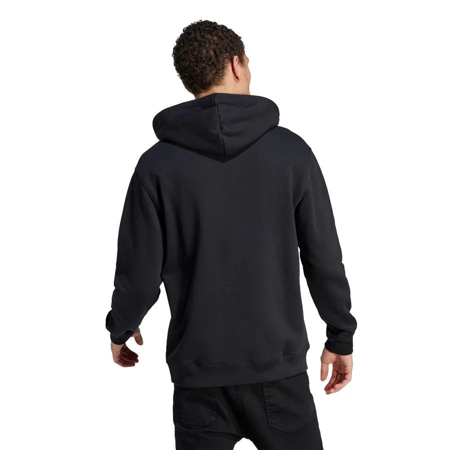 Imagen 1 de 5 de Buzo adidas originals Adicolor Classics Trifolio-NEGRO/BLANCO