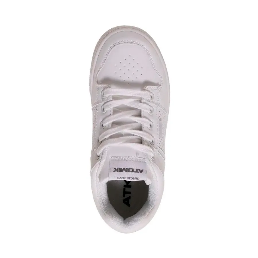 Imagen 2 de 4 de Zapatillas Atomik Casual Skate Surf-BLANCO/BLANCO