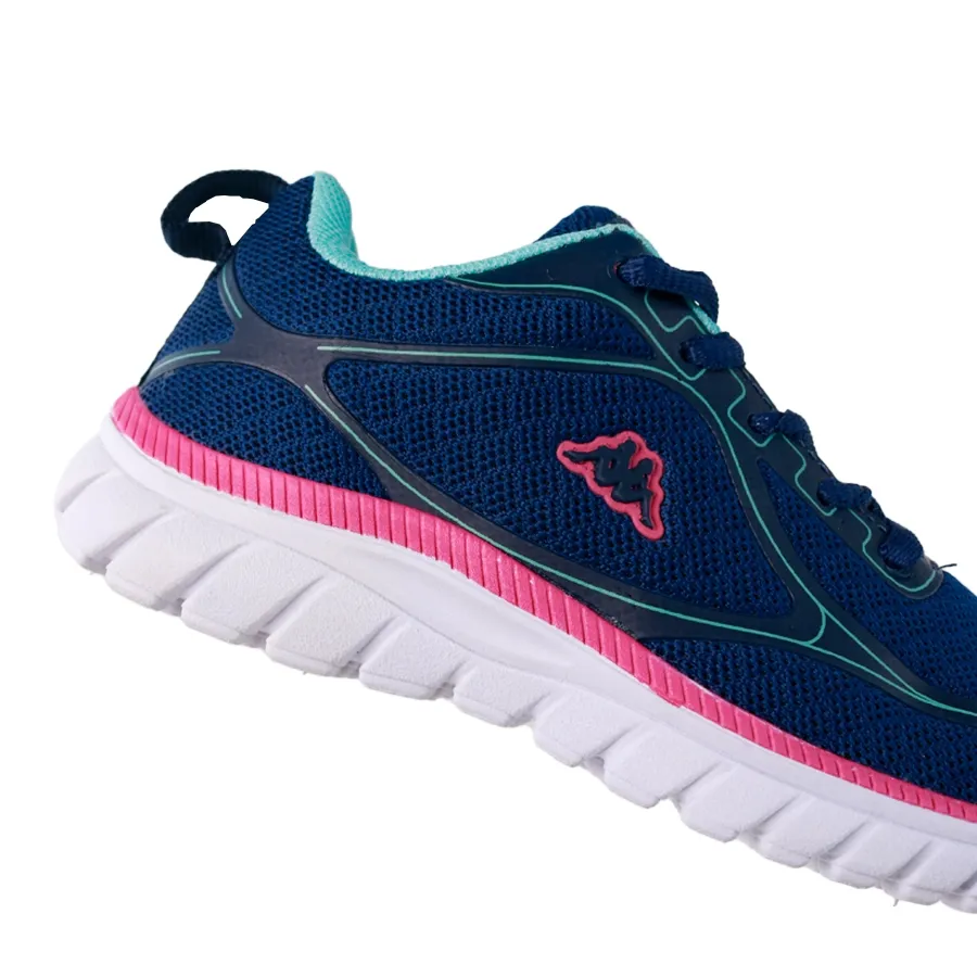 Imagen 4 de 6 de Zapatillas Kappa Rufo Kids-MARINO/FUCSIA
