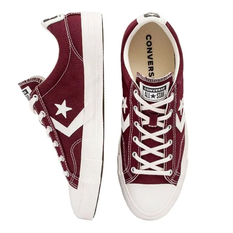 Imagen 4 de 6 de Zapatillas Converse Star Player Ox-BORDO/BLANCO
