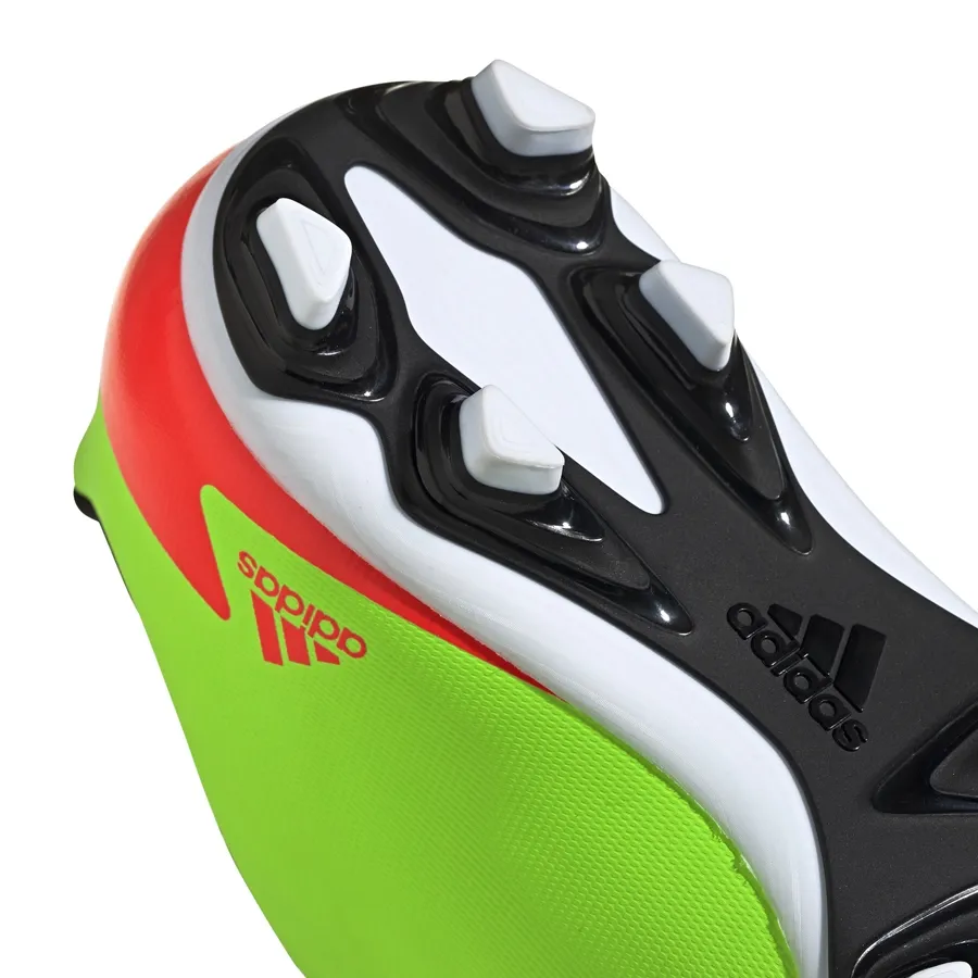 Imagen 6 de 8 de Botines adidas Predator 20.4 Fxg-VERDE FLUOR/ROJO