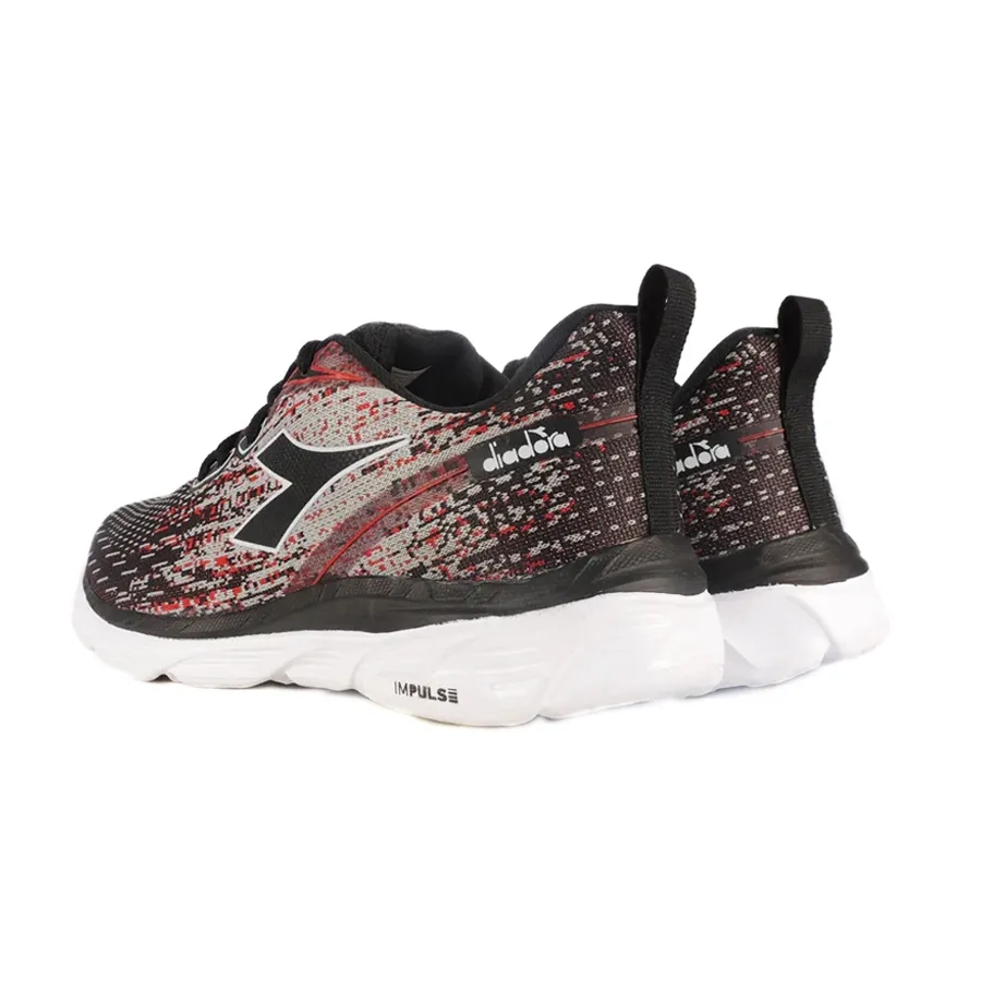 Imagen 2 de 5 de Zapatillas Diadora Voraz-NEGRO/BLANCO/ROJO