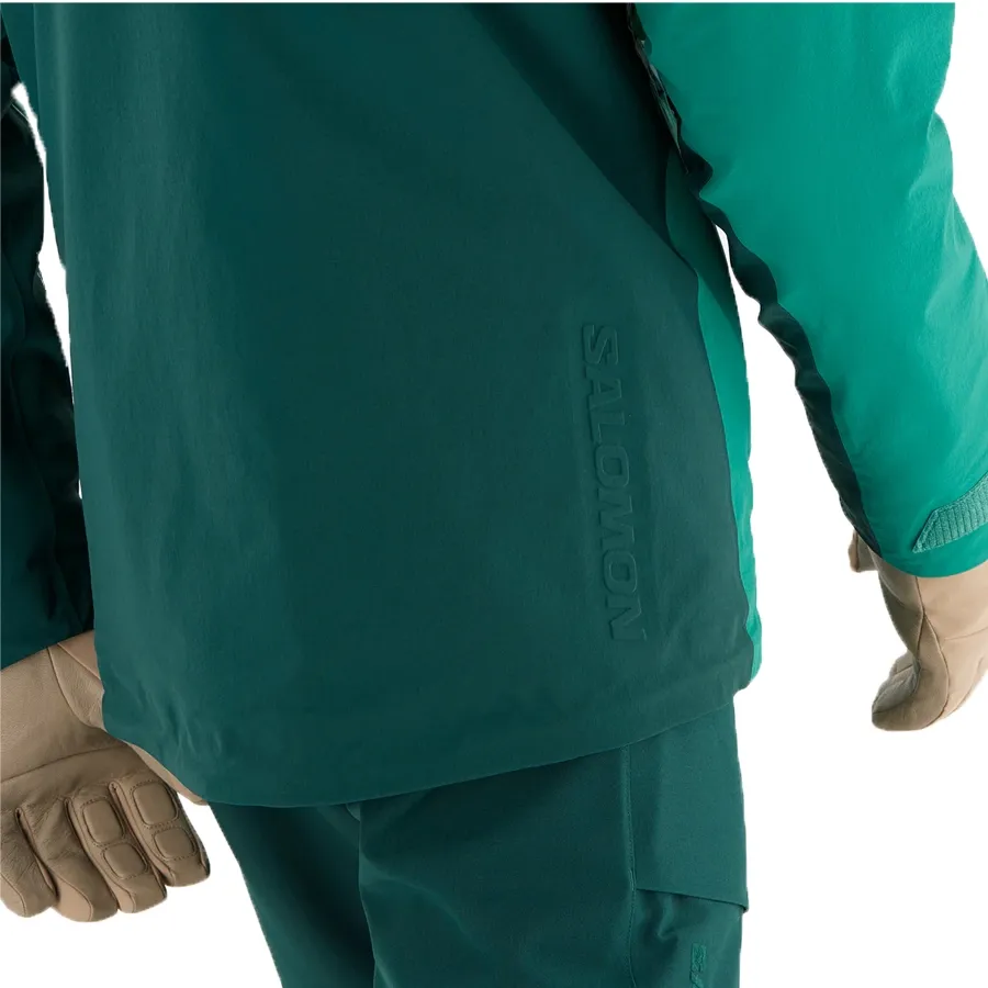 Imagen 5 de 6 de Campera Salomon Brilliant-VERDE OSCURO/VERDE