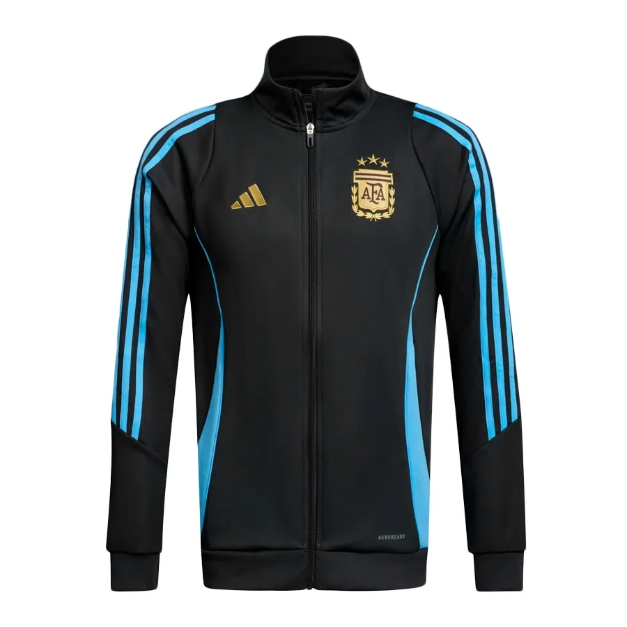 Imagen 1 de 5 de Conjunto adidas Tiro Argentina 24-GRAFITO/CELESTE