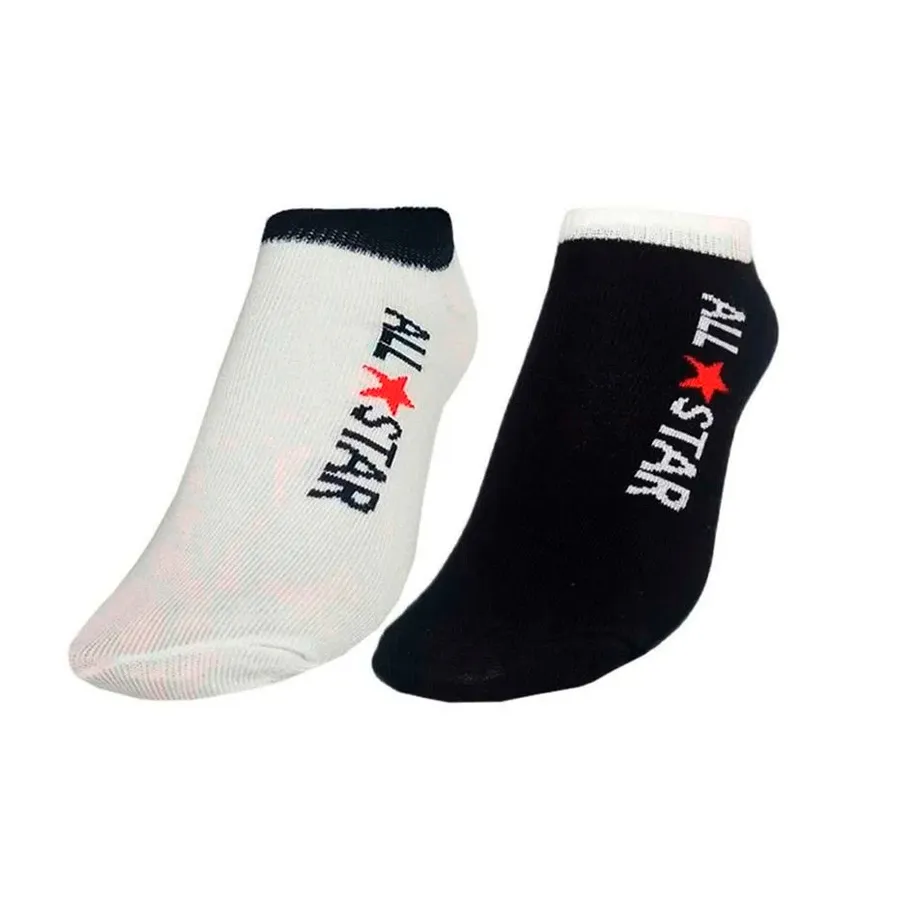 Imagen 0 de 1 de Medias Converse All Star Bipacsocks-NEGRO