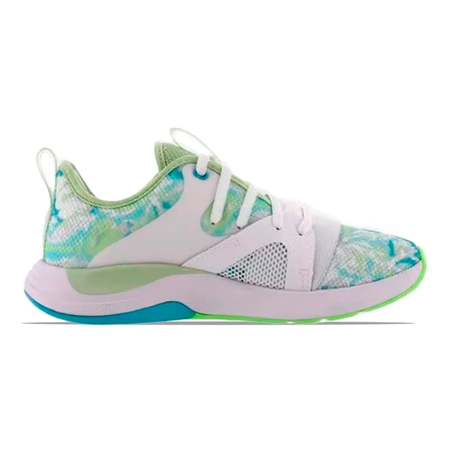 Imagen 0 de 5 de Zapatillas Under Armour Charged Breathe  Lc-BLANCO/VERDE/TURQUESA