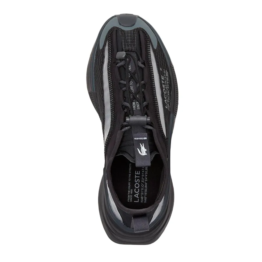 Imagen 3 de 5 de Zapatillas Lacoste Odyssa Lite-NEGRO