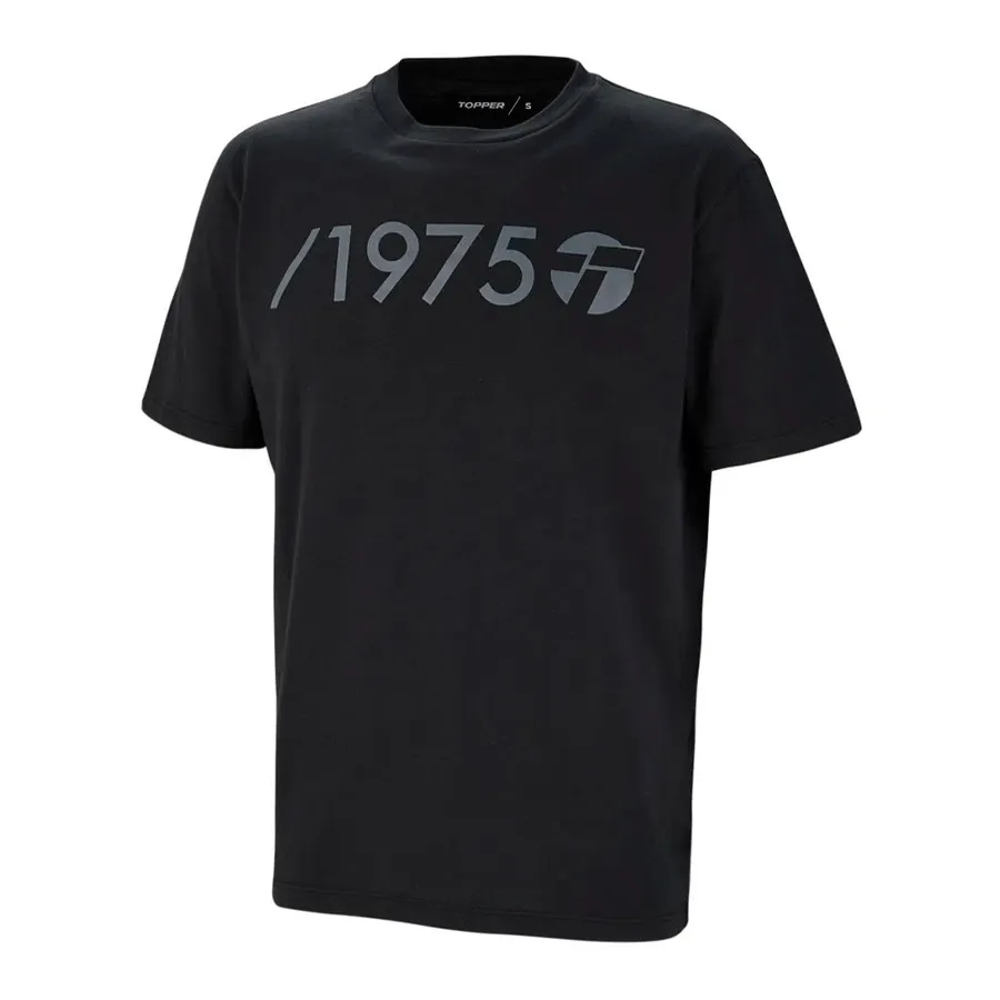 Imagen 0 de 3 de Remera Topper Ng Boxy 1975-NEGRO