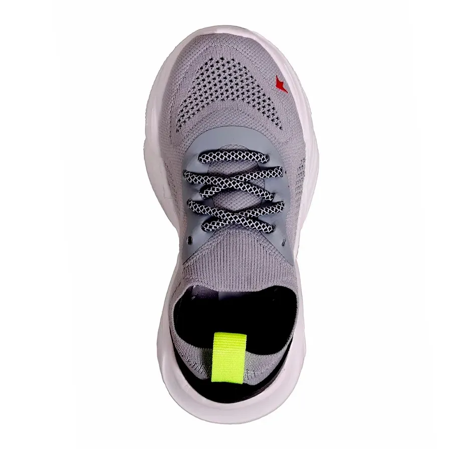 Imagen 2 de 5 de Zapatillas Montagne Kids Running Hely-GRIS/MARINO/LIMA