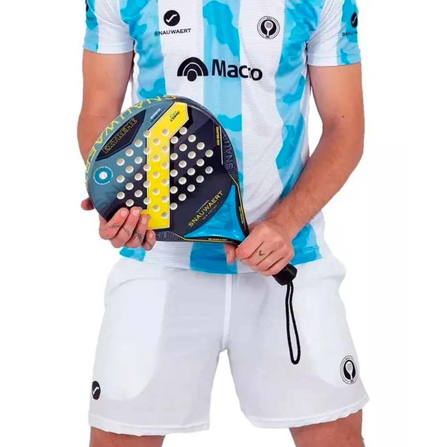 Imagen 2 de 5 de Shorts Snauwaert Caballero-BLANCO