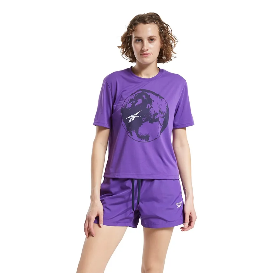 Imagen 2 de 5 de Remera Reebok Reecycle-VIOLETA