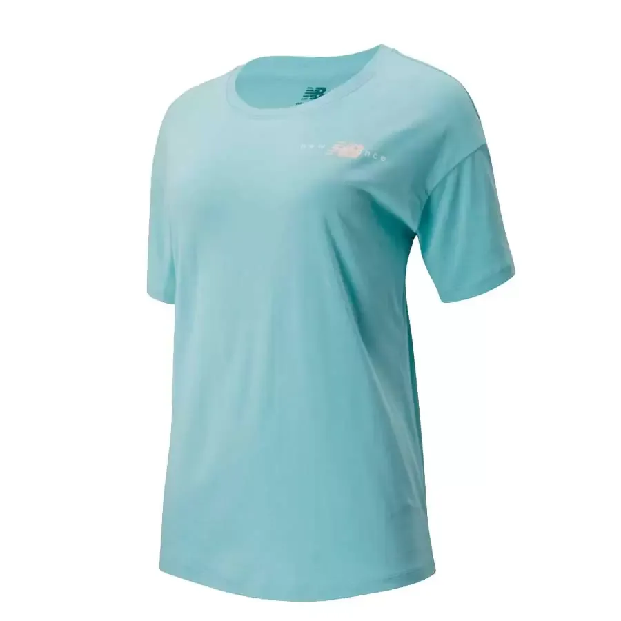 Imagen 0 de 2 de Remera New Balance Athletic Prep Gr-CELESTE