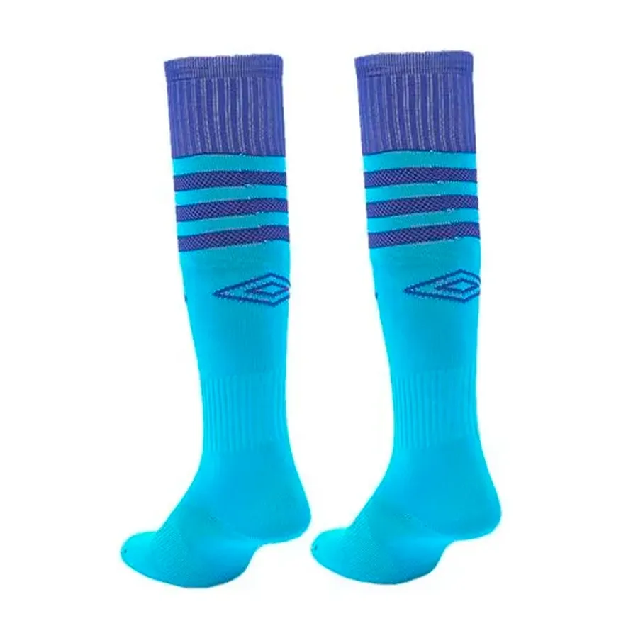 Imagen 1 de 2 de Medias Umbro Futbol Lines-TURQUESA/AZUL