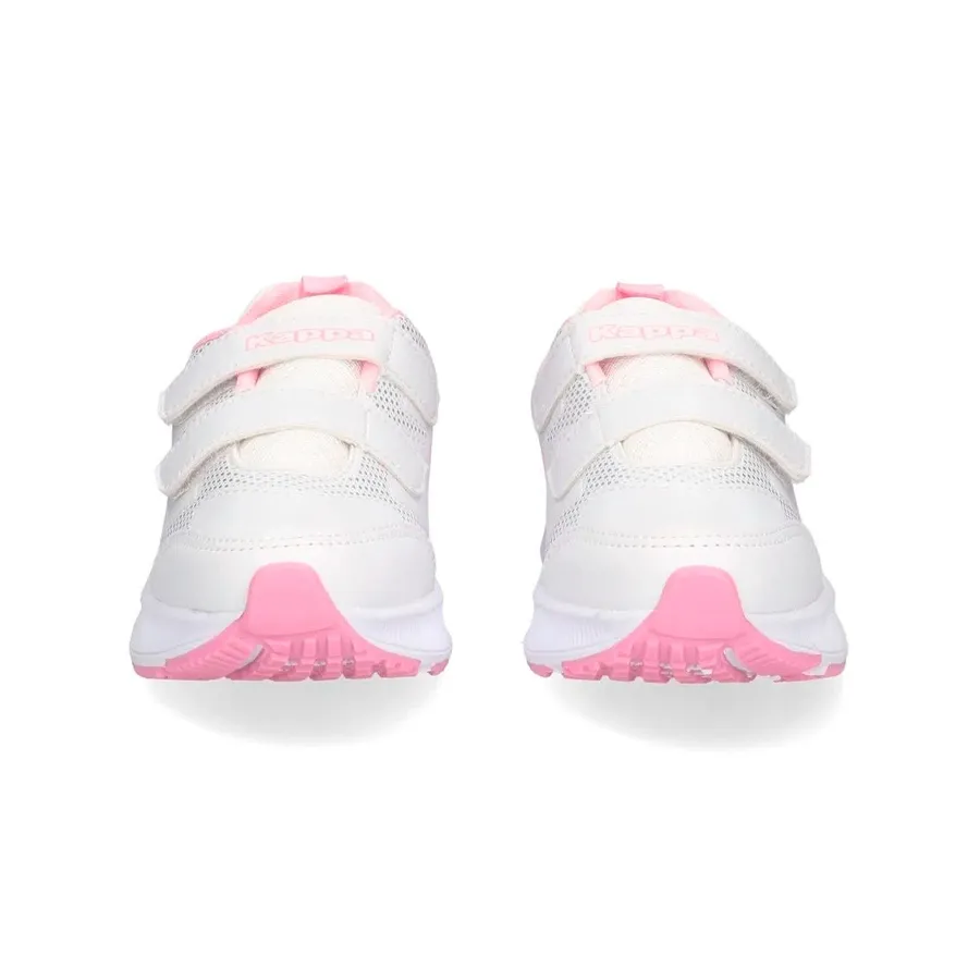 Imagen 2 de 5 de Zapatillas Kappa Break Kids Velcro-BLANCO/ROSA
