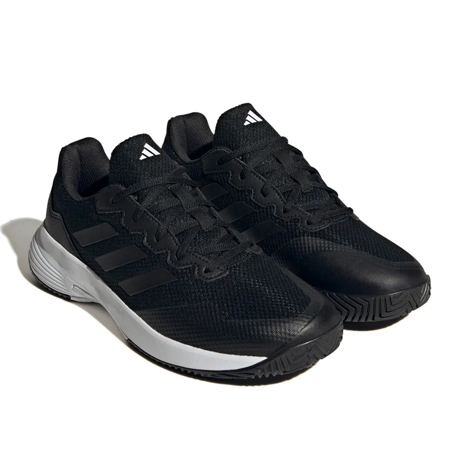 Imagen 2 de 8 de Zapatillas adidas Gamecourt 2.0-NEGRO/BLANCO