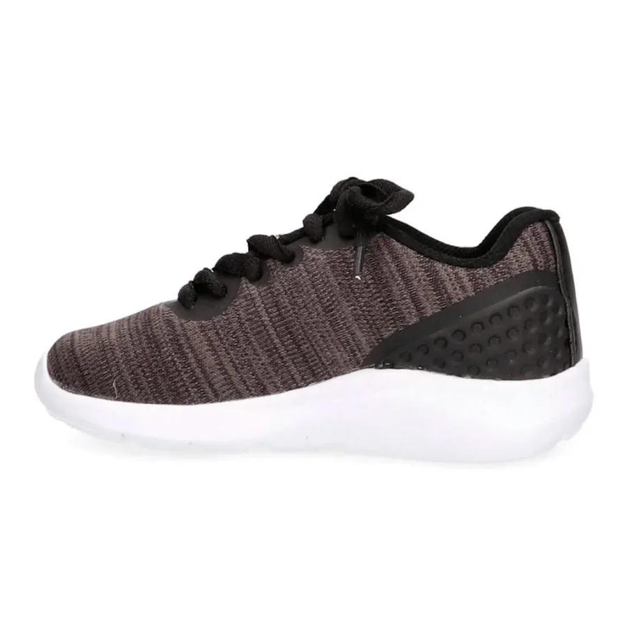 Imagen 1 de 3 de Zapatillas Kappa Logo Spoleto Kids-GRAFITO/NEGRO