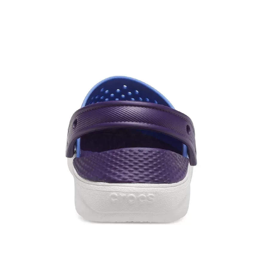 Imagen 5 de 6 de Ojotas Crocs LiteRide Clog-AZUL/MARINO/BLANCO
