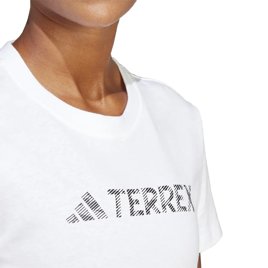 Imagen 4 de 5 de Remera adidas Terrex Classic Logo-BLANCO