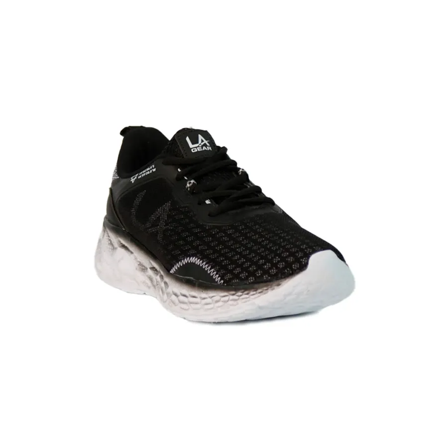 Imagen 1 de 3 de Zapatillas L.A.Gear Albany-NEGRO/BLANCO