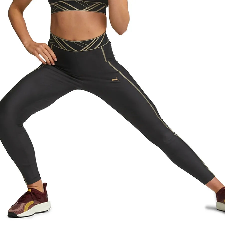 Imagen 3 de 4 de Calza Puma Deco Glam-NEGRO