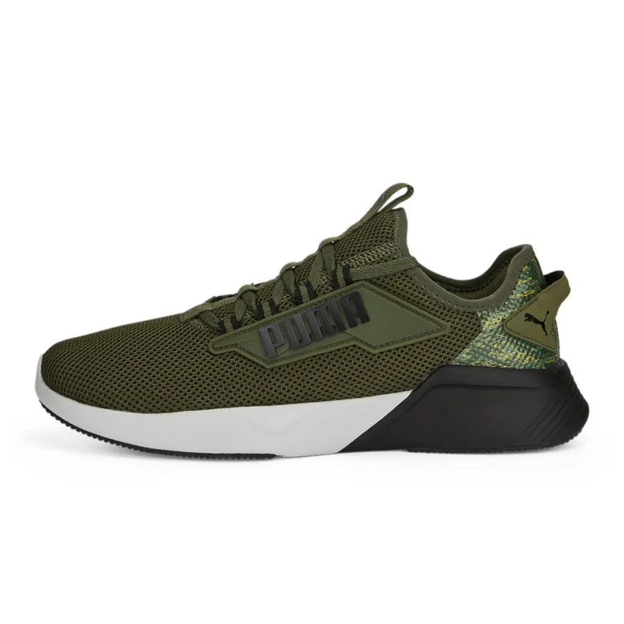 Imagen 1 de 5 de Zapatillas Puma Retaliate 2-VERDE MILITAR/NEGRO/BLANCO