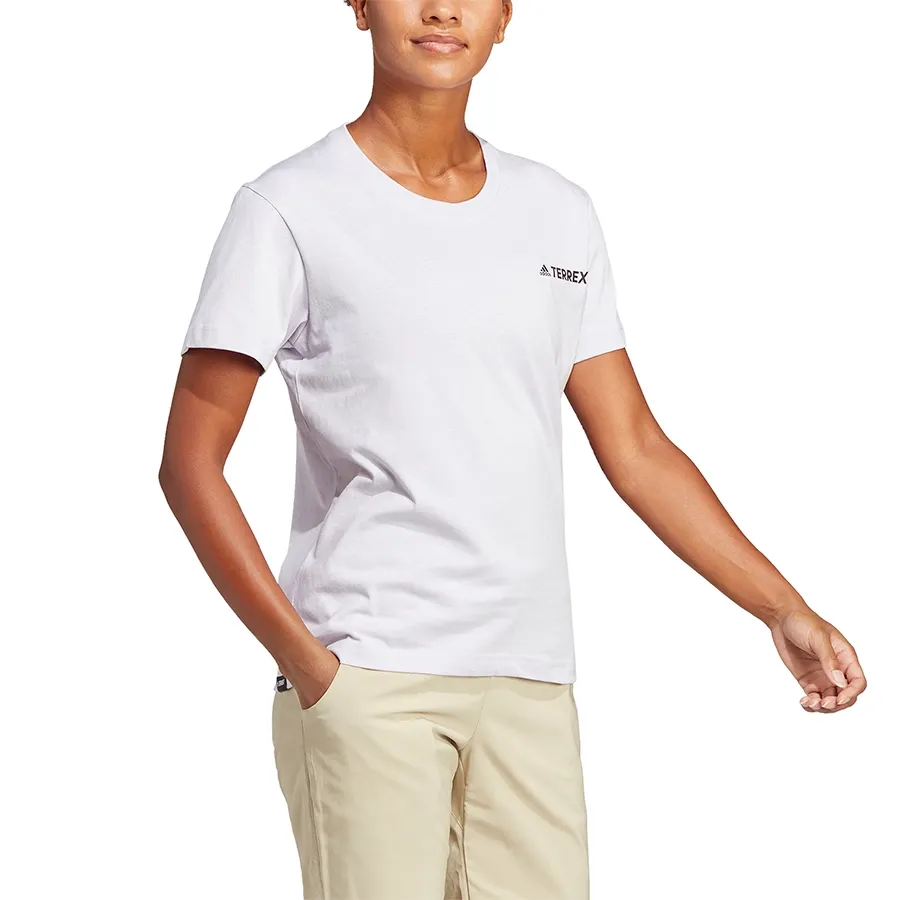 Imagen 2 de 5 de Remera adidas Terrex Mountain Fun-LILA