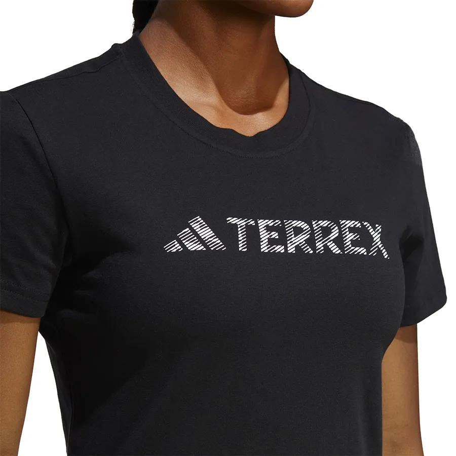 Imagen 3 de 5 de Remera adidas Terrex Classic Logo-NEGRO