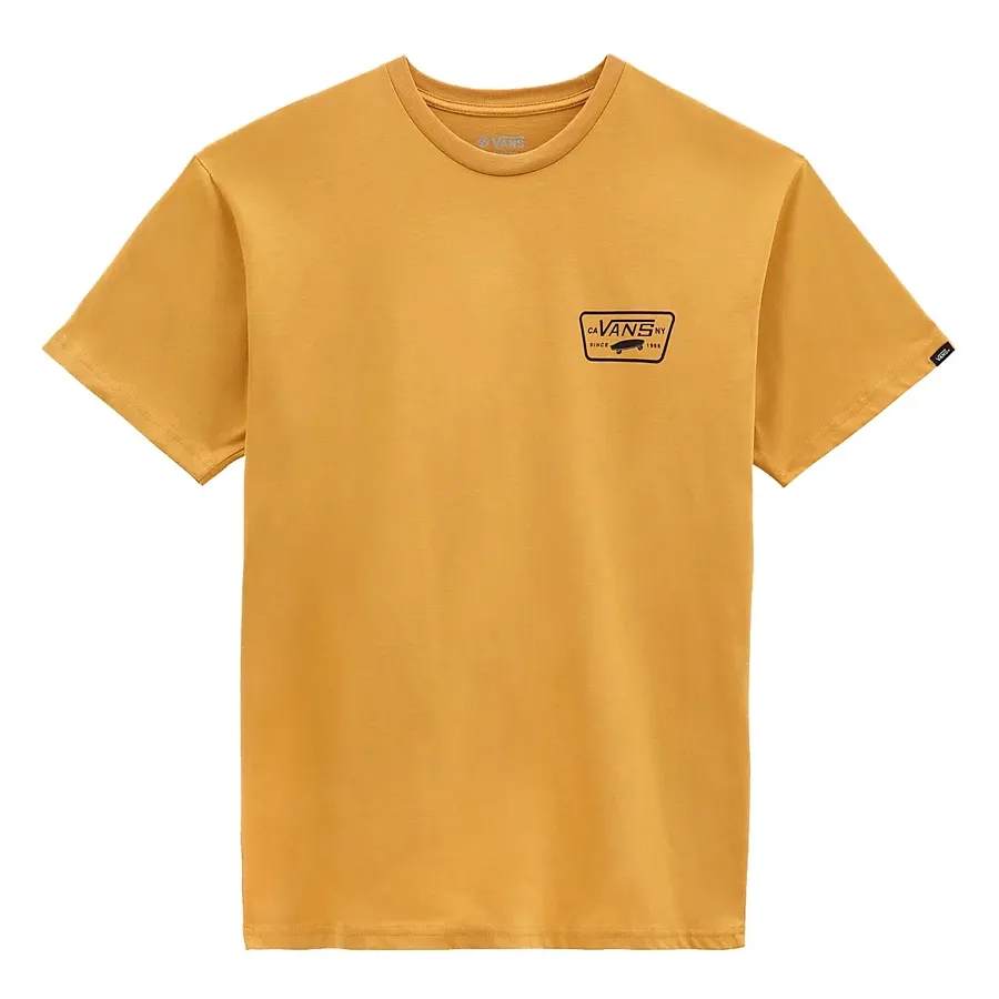 Imagen 0 de 5 de Remera Vans Full Patch Back-AMARILLO/NEGRO