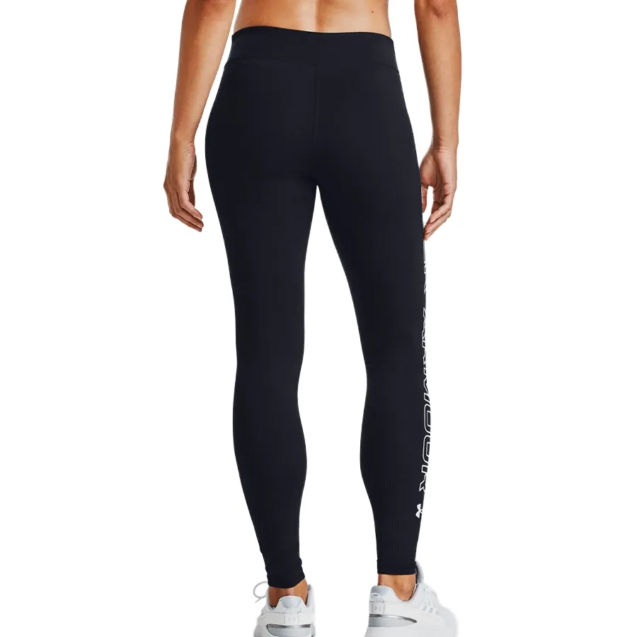 Imagen 2 de 5 de Calza Under Armour Favorite-NEGRO/BLANCO