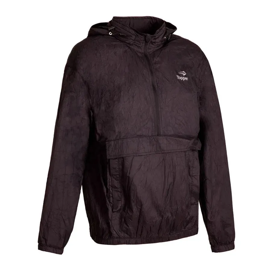 Imagen 0 de 3 de Buzo Topper Crinkled-NEGRO