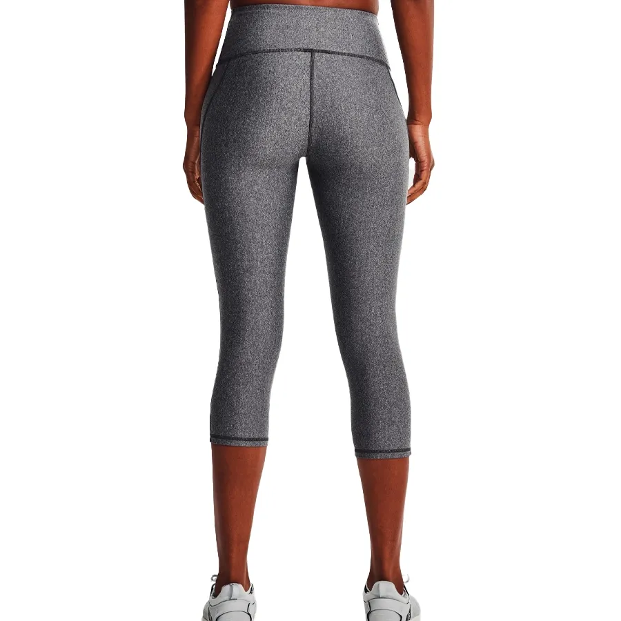 Imagen 3 de 6 de Calza Under Armour HeatGear Hi Rise-GRIS