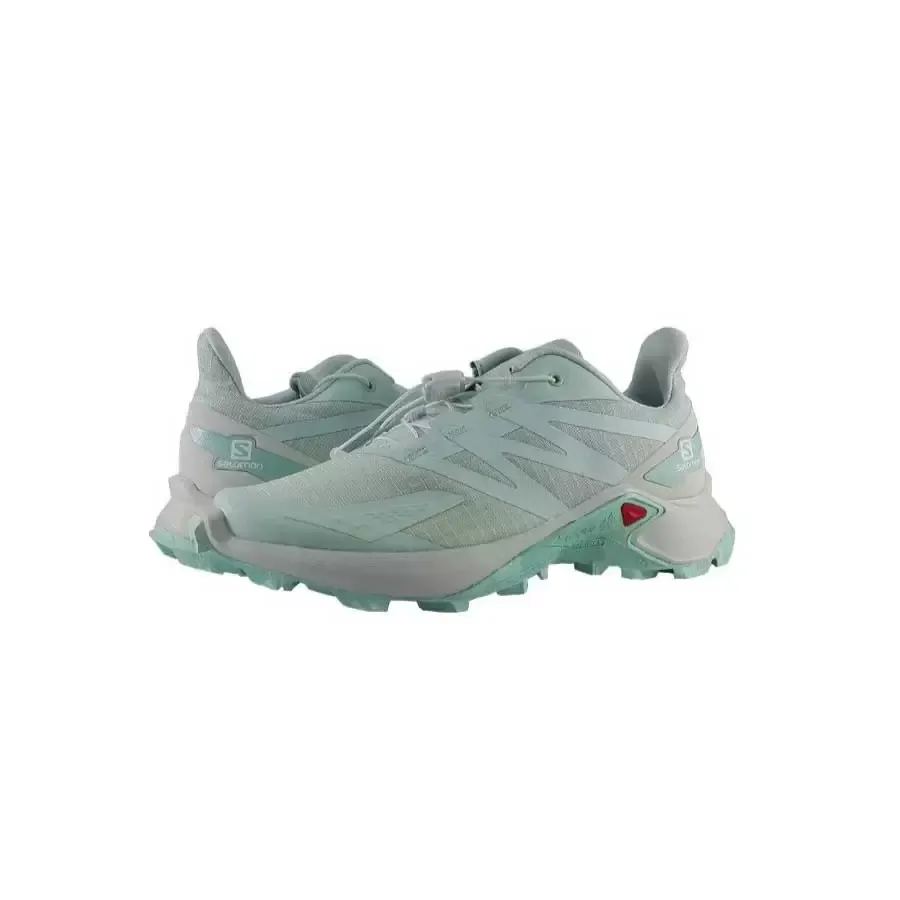 Imagen 2 de 3 de Zapatillas Salomon Supercross Blast W-VERDE/BLANCO