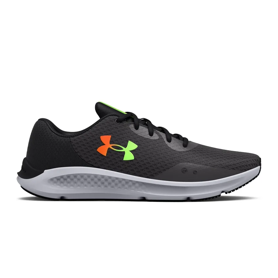 Imagen 0 de 4 de Zapatillas Under Armour Charged Pursuit 3-NEGRO/NARANJA/VERDE FLUOR