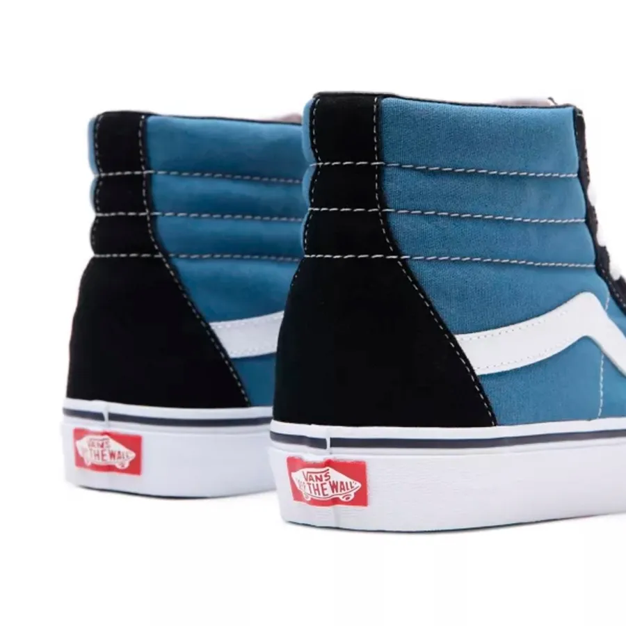 Imagen 2 de 5 de Zapatillas Vans Sk8-Hi-NEGRO/AZUL/BLANCO