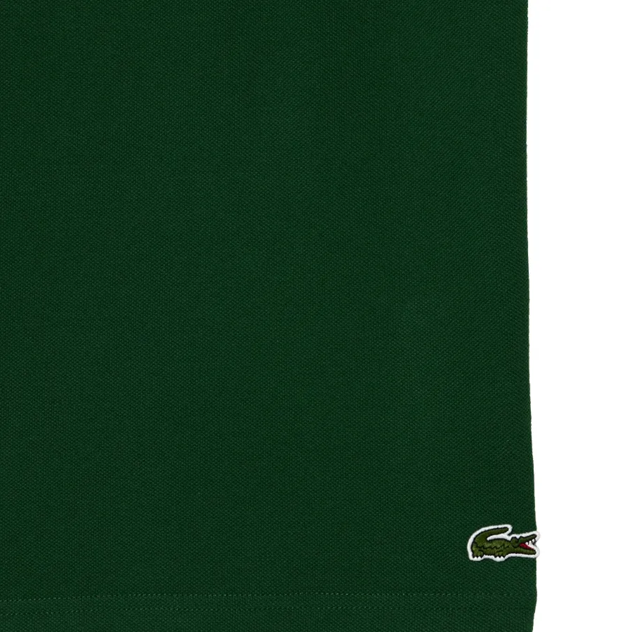 Imagen 5 de 6 de Remera Lacoste Chemise Col Bord Cotes Ma-VERDE
