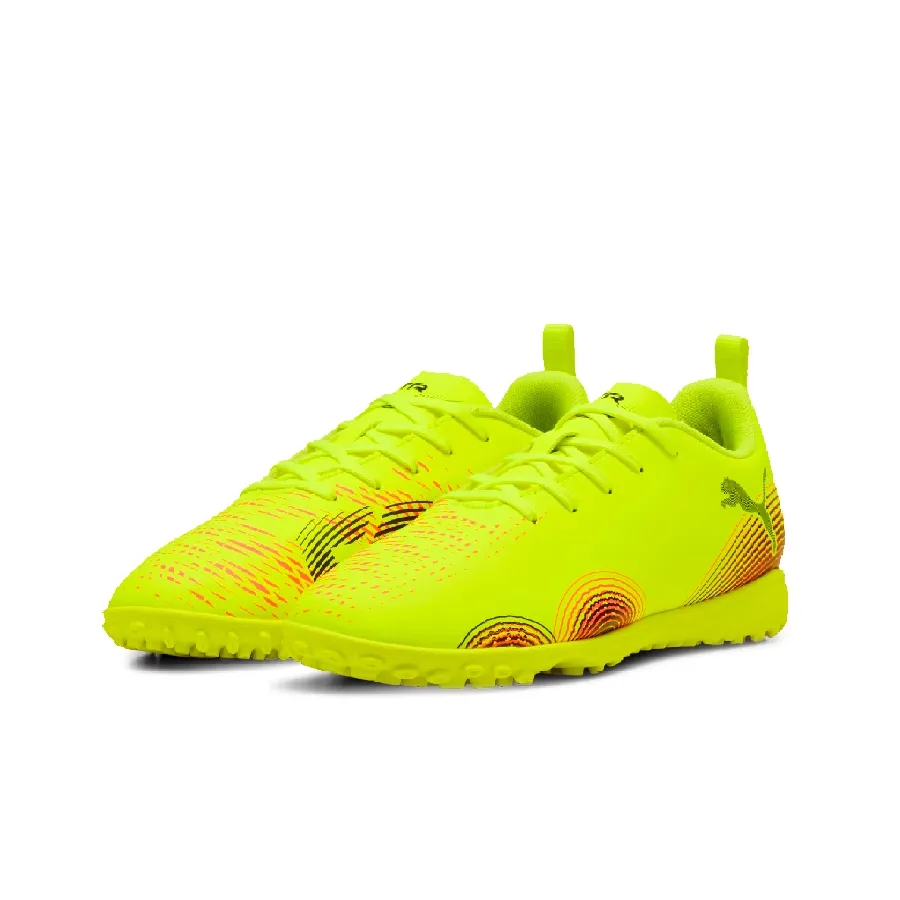 Imagen 1 de 5 de Botines Puma Future 8 Play Tf Jr-AMARILLO FLUOR/FUCSIA/NEGRO