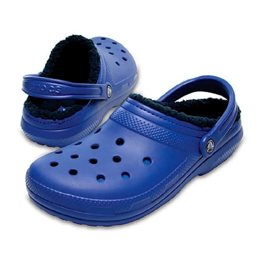 Imagen 2 de 4 de Sandalias Crocs Classic Lined Clog-AZUL/MARINO