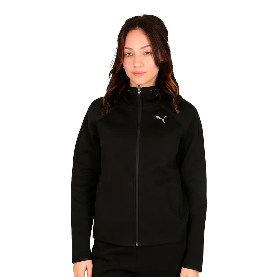 Imagen 0 de 3 de Campera Puma Evostripe Full Zip-NEGRO