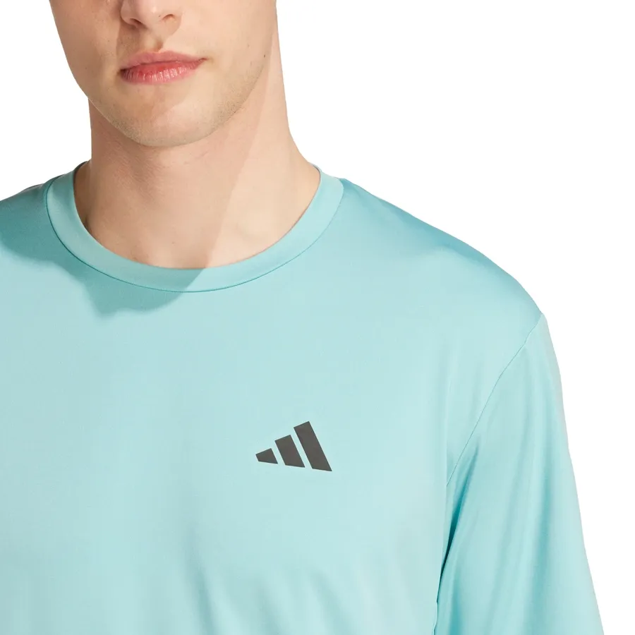 Imagen 2 de 5 de Remera adidas Train Essentials Elástica-VERDE AGUA