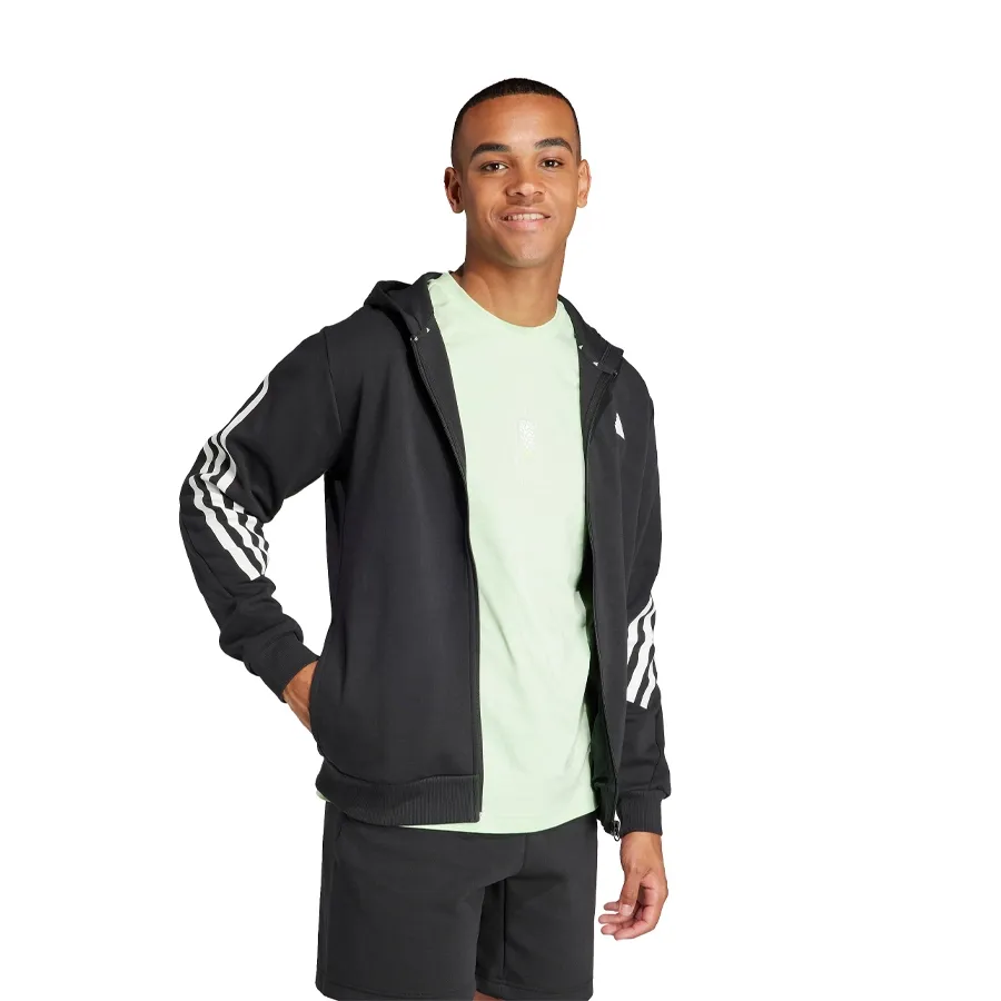Imagen 2 de 6 de Campera adidas Future Icons-NEGRO/BLANCO